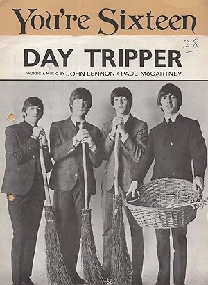 Day Tripper The Beatles Northern Songs Ltd 2x Sheet Music