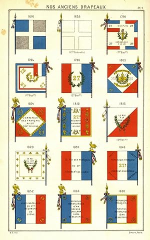 Imagen del vendedor de Le drapeau du 27me rgiment d'infanterie. a la venta por Librairie de l'Amateur