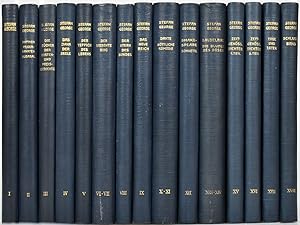 Gesamt-Ausgabe der Werke. Endgültige Fassung. 18 Bände [in 15, komplett; aus der Bibliothek von E...