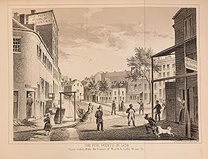 The Five Points in 1859 - View taken from the corner of Worth & Little Water St