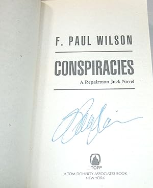 Seller image for Conspiracies: A Repairman Jack Novel // The Photos in this listing are of the book that is offered for sale for sale by biblioboy