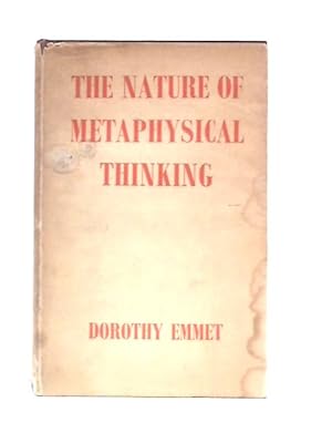 Bild des Verkufers fr The Nature of Metaphysical Thinking zum Verkauf von World of Rare Books