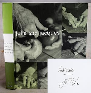 Julia and Jacques Cooking at Home: A Cookbook (Signed)