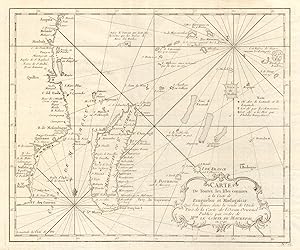 Carte de toutes les Isles connues a la Coste de Zanguebar et de Madagascar, que l'on trouve dans ...