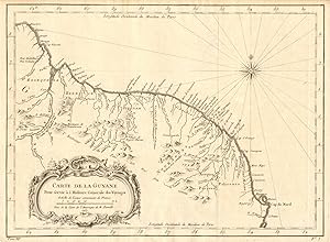 Carte de la Guyane [Map of the Guyanas]