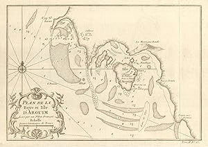 Plan de la Baye & Isle d'Arguim levé par un Pilote François [Plan of the bay and island of Arguin]