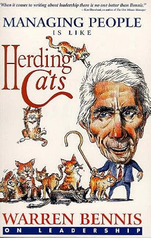Seller image for Managing People Is Like Herding Cats: Warren Bennis on Leadership for sale by ZBK Books