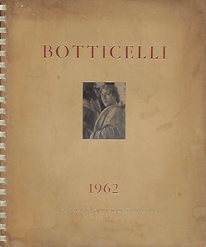 Bild des Verkufers fr Botticelli. Calendario 1962 zum Verkauf von Biblioteca di Babele