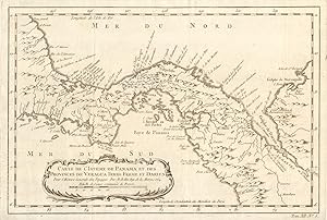 Carte de lIsthme de Panama et des Provinces de Veragua, Terre Ferme et Darien [Map of the Isthmu...