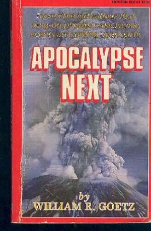 Imagen del vendedor de Apocalypse Next and the New World Order a la venta por ZBK Books