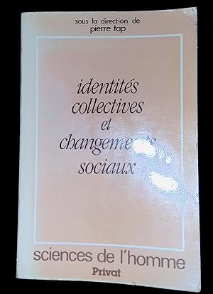 Image du vendeur pour Identits collectives et changements sociaux mis en vente par LibrairieLaLettre2