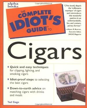 Seller image for The Complete Idiot's Guide to Cigars for sale by ZBK Books