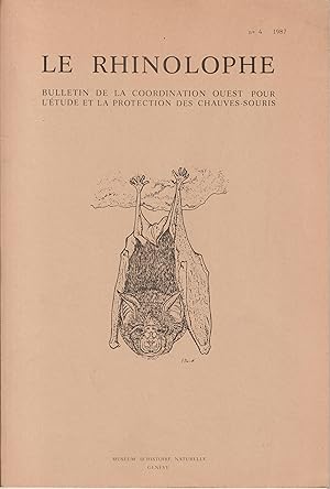 Image du vendeur pour Le Rhinolophe mis en vente par Librairie Pic de la Mirandole