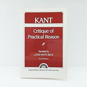 Seller image for Critique of Practical Reason, 3rd Edition for sale by Cat On The Shelf