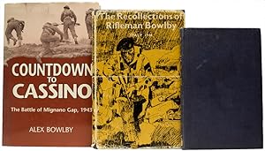 [Archive of Letters and Inscribed Books]. The Recollections of Rifleman Bowlby: Italy 1944; Order...