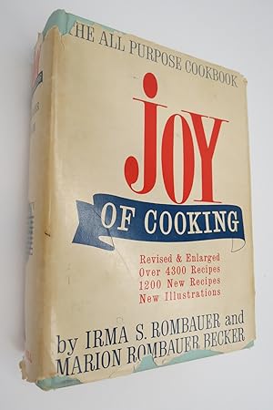 Imagen del vendedor de JOY OF COOKING (DJ protected by a brand new, clear, acid-free mylar cover) a la venta por Sage Rare & Collectible Books, IOBA