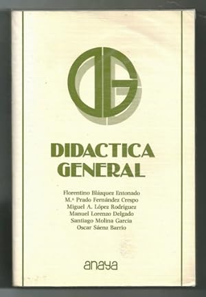 Imagen del vendedor de DIDACTICA GENERAL a la venta por Ducable Libros