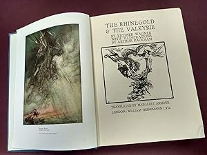 Seller image for The Ring of the Niblung. The Rhinegold and the Valkyrie bound with Siegfried and the Twilight of the Gods. Each with 24 coloured plates by Arthur Rackham. for sale by Bristow & Garland