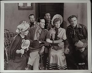 Bild des Verkufers fr Cowboy From Sundown 8 x 10 Still 1940 Tristram Coffin, Patsy Moran! zum Verkauf von AcornBooksNH