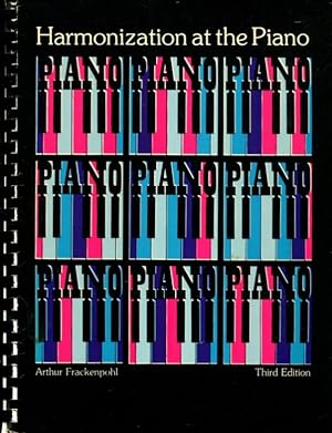 Image du vendeur pour Harmonization At the Piano mis en vente par Turgid Tomes