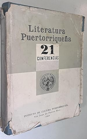 Seller image for Literatura Puertorriquena 21 conferencias for sale by Once Upon A Time