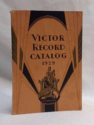Victor Record Catalog 1929