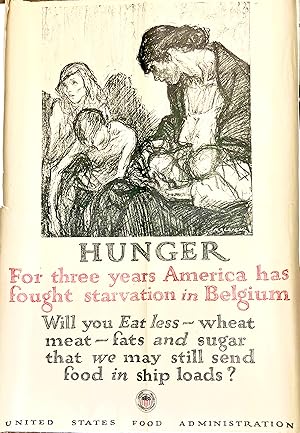 [POSTER] [WWI] HUNGER United States Food Administration
