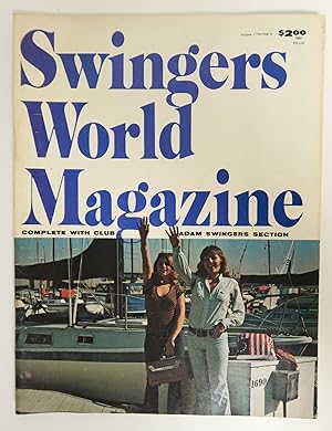 Swingers World Vintage Magazine Adam Swingers Section 1973 Vol. 1 No. 4