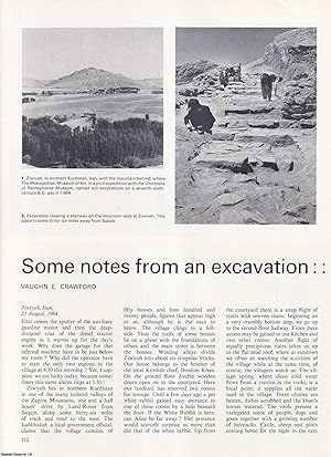 Imagen del vendedor de Ziwiyeh, Kurdistan, Iran: A Museum Archaeologist Describes the Present State of an Ancient Site. An original article from Apollo, International Magazine of the Arts, 1965. a la venta por Cosmo Books