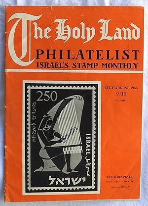 Image du vendeur pour The Holy Land Philatelist July/August 1955 mis en vente par Argyl Houser, Bookseller