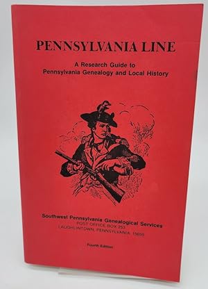 Bild des Verkufers fr Pennsylvania Line: A Research to Pennsylvania Genealogy and Local History zum Verkauf von Dungeness Books, ABAA