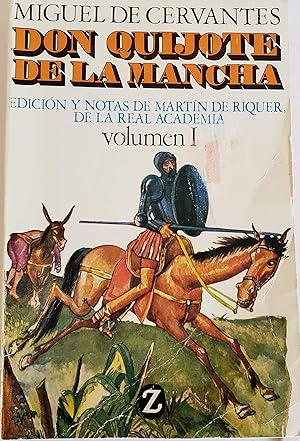 Bild des Verkufers fr Don Quijote de la Mancha (Volumen 1) zum Verkauf von -OnTimeBooks-