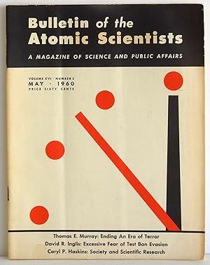Imagen del vendedor de Bulletin of the Atomic Scientists May 1960 a la venta por Argyl Houser, Bookseller