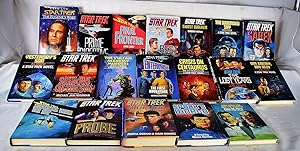 Bild des Verkufers fr Large Collection of Star Trek (original) Novels zum Verkauf von Sequitur Books