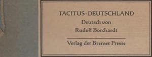 Seller image for Deutschland / Deutsch von Rudolf Borchardt for sale by Schrmann und Kiewning GbR