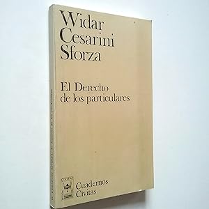 Seller image for El Derecho de los particulares for sale by MAUTALOS LIBRERA