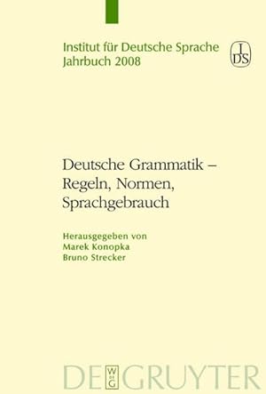 Immagine del venditore per Deutsche Grammatik - Regeln, Normen, Sprachgebrauch venduto da BuchWeltWeit Ludwig Meier e.K.