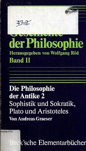 Bild des Verkufers fr Die Philosophie der Antike 2: Sophistik und Sokratik, Plato und Aristoteles zum Verkauf von avelibro OHG