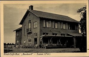 Ansichtskarte / Postkarte Loenen op de Veluwe Gelderland, Hotel Café Restaurant Boschoord - Inh. ...