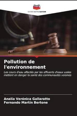 Seller image for Pollution de l'environnement for sale by BuchWeltWeit Ludwig Meier e.K.