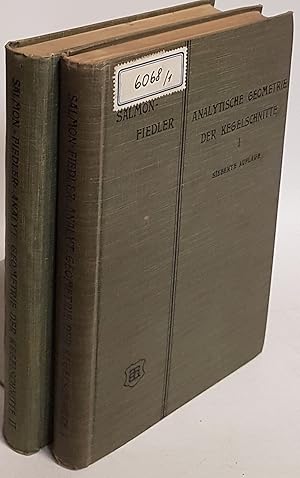 Bild des Verkufers fr Analytische Geometrie des Raumes (2 Theile KOMPLETT) - I.Theil: Die Elemente und die Theorie der Flchen zweiten Grades/ II.Theil: Analytische Geometrie der Curven im Raume, der Strahlensysteme und der algebraischen Flchen. zum Verkauf von books4less (Versandantiquariat Petra Gros GmbH & Co. KG)