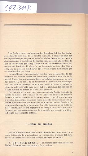 Immagine del venditore per SUPUESTOS PREVIOS PARA UNA DECLARACION DE LOS DERECHOS DEL HOMBRE (EXTRAIDO ORIGINAL DEL AO 1948, 6 PAGINAS, TEXTO INTEGRO) venduto da Libreria 7 Soles