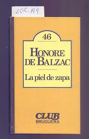 Image du vendeur pour LA PIEL DE ZAPA mis en vente par Libreria 7 Soles