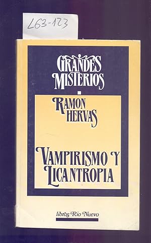 Imagen del vendedor de VAMPIRISMO Y LICANTROPIA a la venta por Libreria 7 Soles