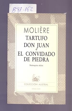 Seller image for TARTUFO / DON JUAN O EL CONVIDADO DE PIEDRA for sale by Libreria 7 Soles