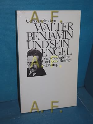 Bild des Verkufers fr Walter Benjamin und sein Engel : 14 Aufstze u. kleine Beitr. Hrsg. von Rolf Tiedemann zum Verkauf von Antiquarische Fundgrube e.U.