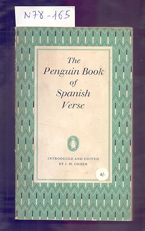 Seller image for THE PENGUIN BOOK OF, SPANISH VERSE for sale by Libreria 7 Soles