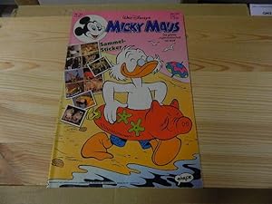 Micky Maus. Jahrgang 1990. Heft Nr. 33 mit Beilage Sammel-Sticker