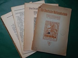 Seller image for Die Deutsche Nationalschule - Beitrge zur Schulreform aus den Deutschen Landerziehungsheimen 1. for sale by Buchantiquariat Uwe Sticht, Einzelunter.