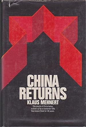 Image du vendeur pour China Returns. mis en vente par WeBuyBooks